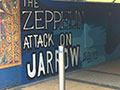 Image of #2 of 4 Zeppelin memorial graffiti panels painted at Jarrow.