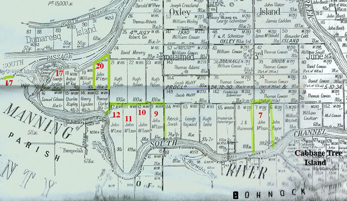 Image of 1954 Oxley Parish Map.