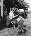 Image of Jack Davis with son.