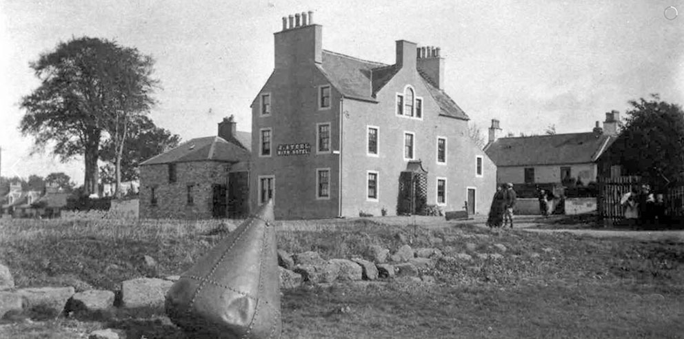 Image of 1892 view of the Nith Hotel Glencaple Photo: Courtesy Nith Hotel & Mrs Houliston.