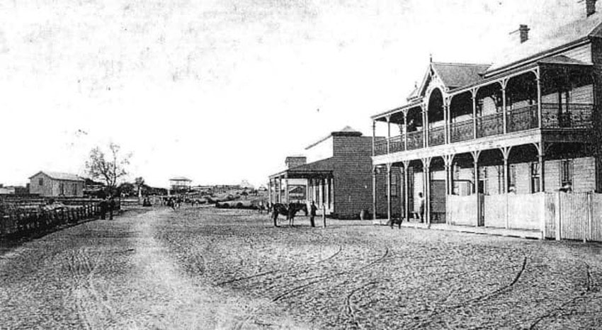Image of Original Great Northern Hotel. 