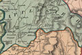 Image of Thomson’s 1828 map of Uppercleugh: Permission of  National Library of Scotland.