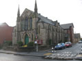Image of Park Methodist Church on corner of Sussex Street and Bede Burn Road & looking West. Photo: Vin Mullen.