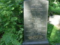 Image of close-up of grave of Joseph LANE, Jane LANE & Family at Jarrow. Photo: Tony Appleton.