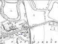 Image of map; with Swinburne East Wesleyan Methodist Chapel.