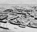 Image of abt 1900 view of Palmers Works from Malcolm Dillon's book.