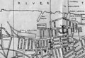 Image of 1949 map of Palmers Engine Works, now the Sterling Foundry.