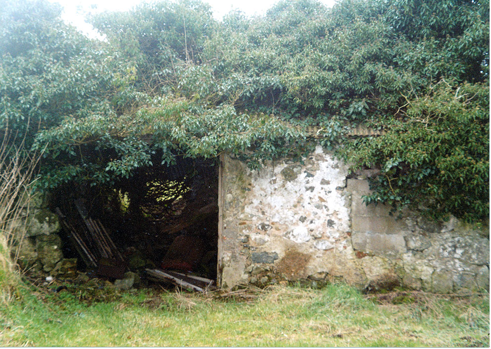 Image of Close-up of stone cottage on James LANE's land. Photo: Owner of property.