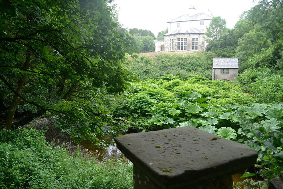 Image of Lissan House and Ballroom from Lissan Water. Photo: Laurence Campbell.