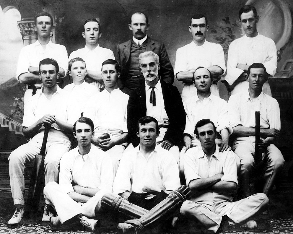 Image of Monty PATFIELD  in a Paterson Cricket team.