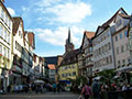 Image of Wertheim town square.
