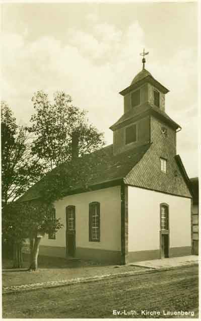 Image of Lauenberg: the Protestant Church (more recent).