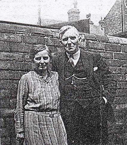 Image of Robert Strong LANE and his wife Wilhilamina.