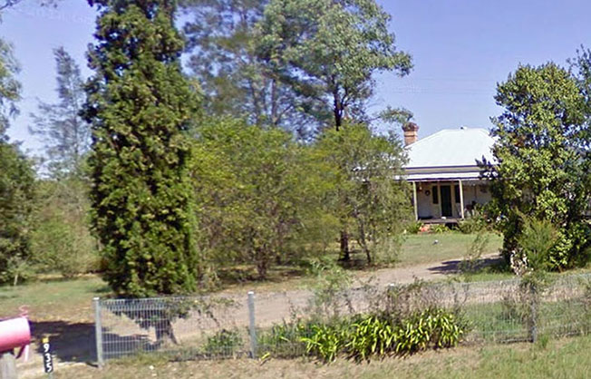 Image of Dr Richards 1895 house just N of "Ashtonleigh"