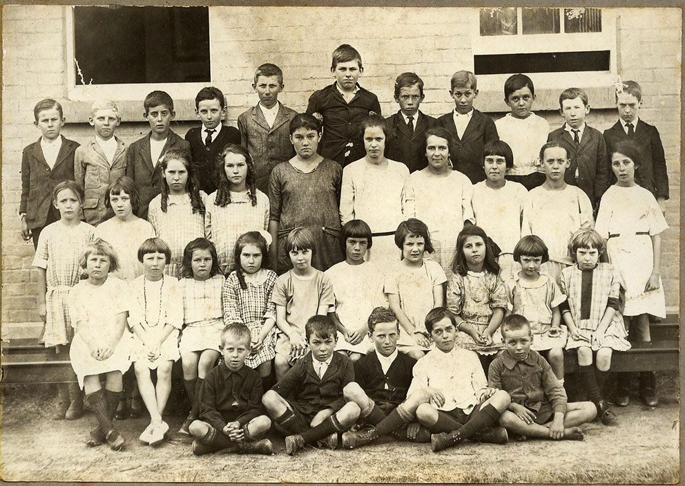 Image of Vacy pupils 1925. Courtesy of Colin Horn.