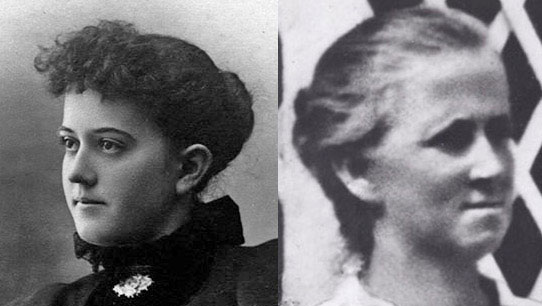 Image of Dora ROSE’s twin daughters Alice Maud (L) & Minnie (R).