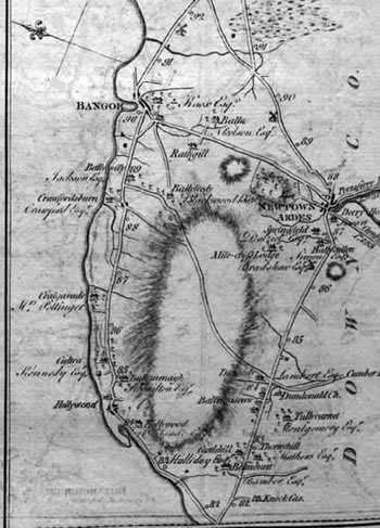 Map of Holywood & Knocknagoney